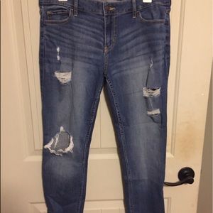 hollister super skinny jeans